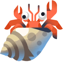 Hermit Crab in Marina