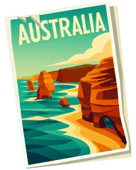 Tourist Brochure (Australia) in Marina