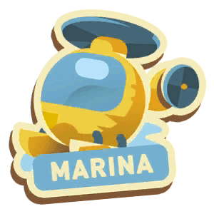 Fridge Magnet in Marina