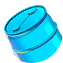 plastic barrel