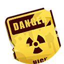 high radiation sign
