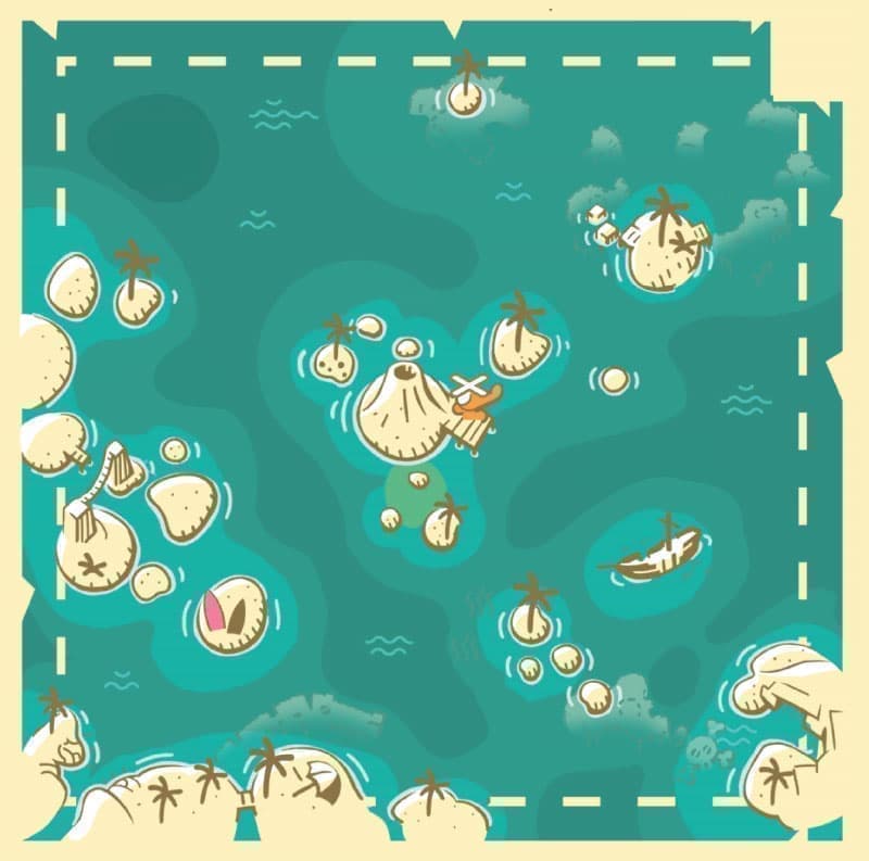 Costa Rica map background