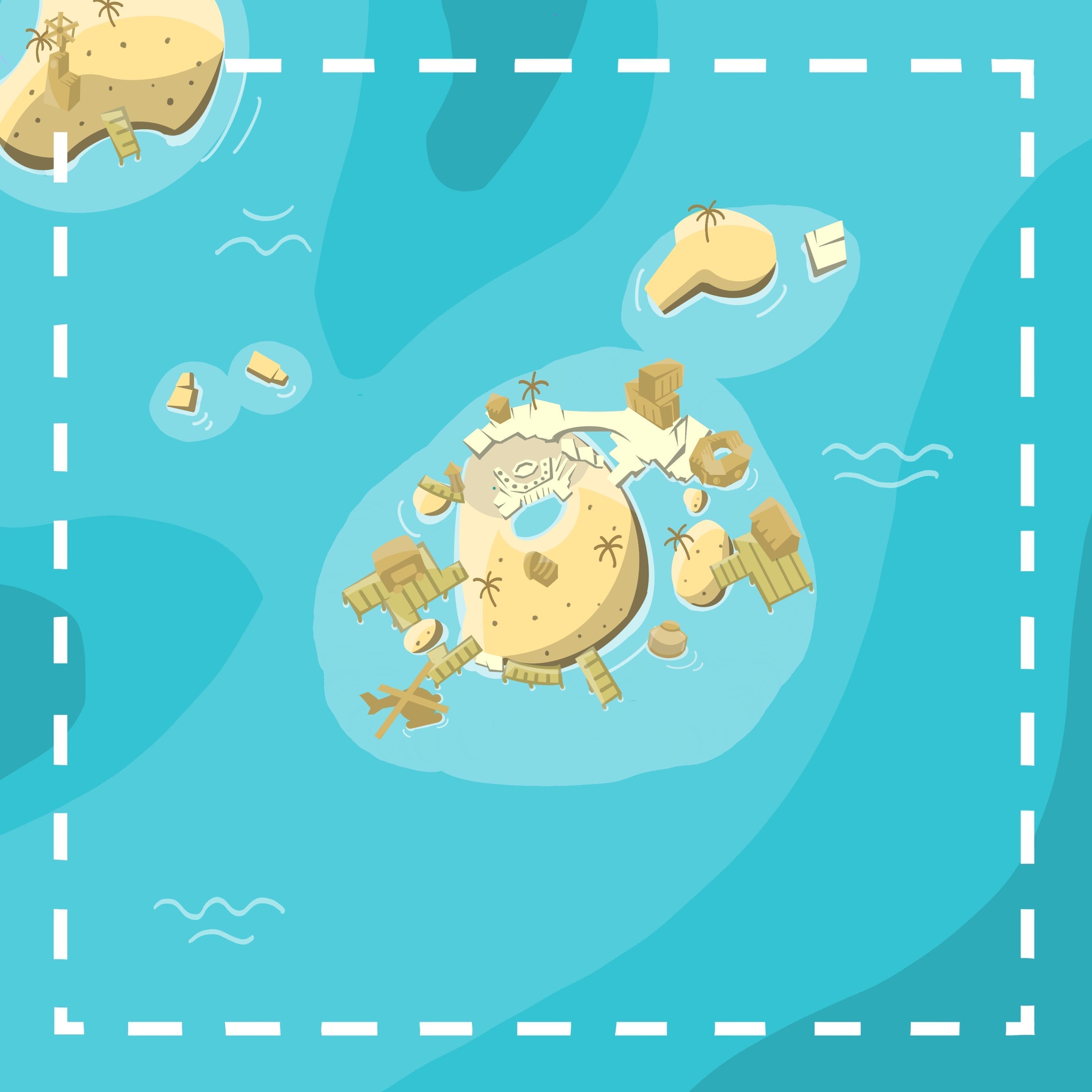 Marina map background