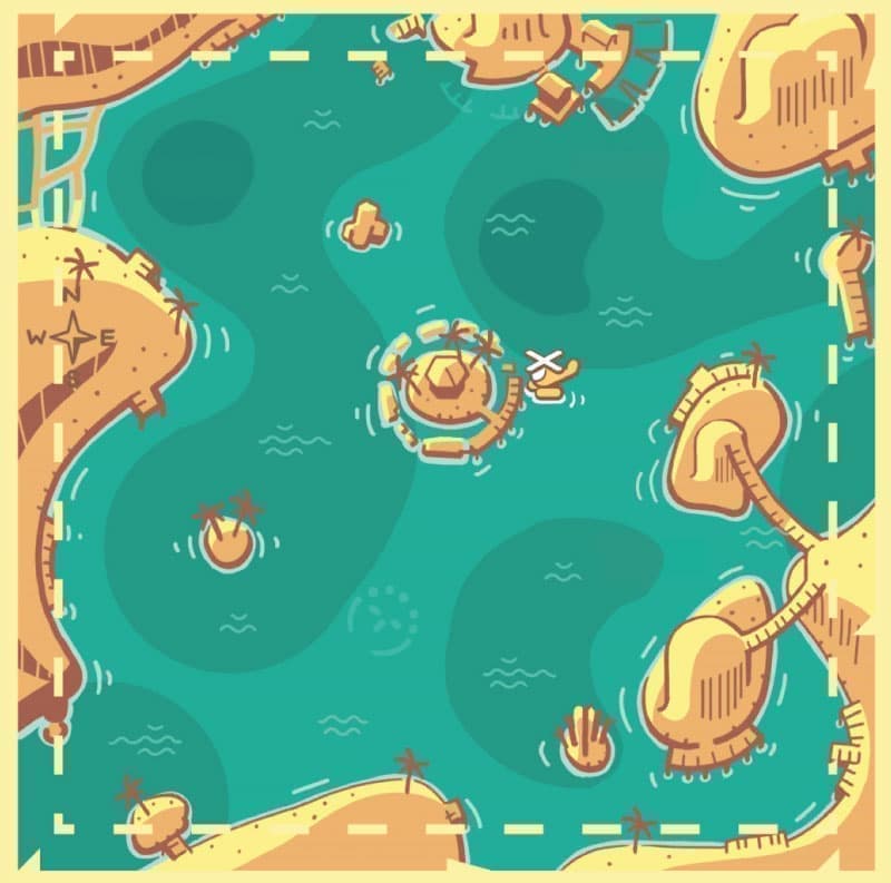 Thailand map background