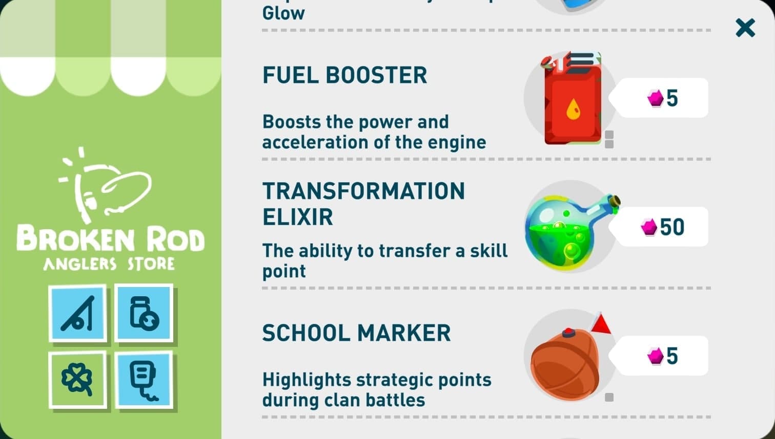 Modify your skill points.